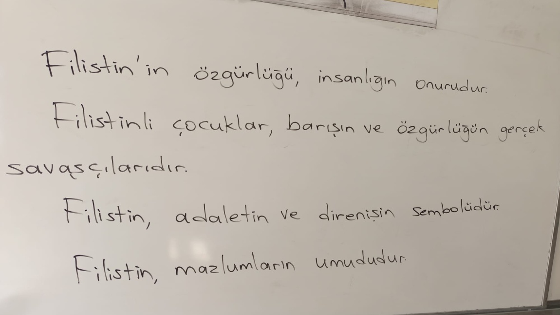 FİLİSTİN FARKINDALIK ETKİNLİĞİ